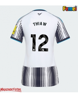 Newcastle United Malick Thiaw #12 Tricou Fotbal Replică 2026-27 Femei Acasa Newcastle United Malick Thiaw #12 Tricou Fotbal Replică 2026-27 Femei Acasa